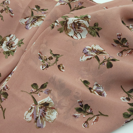 Dusty Rose Floral - BelleNoor