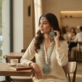 Traditional Ethnic Necklace and Earring Jewelry Set - BelleNoor